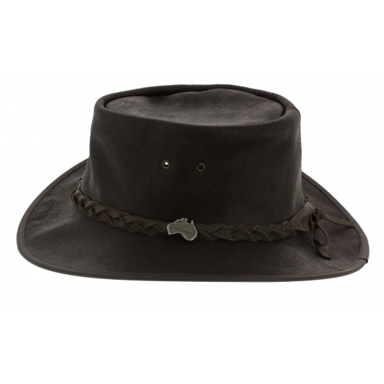 Chapeau Traveller Cuir Marron - Ayers Rock
