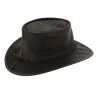 Brown Leather Traveller Hat - Ayers Rock Reference: 6953 | Traclet Hat Shop