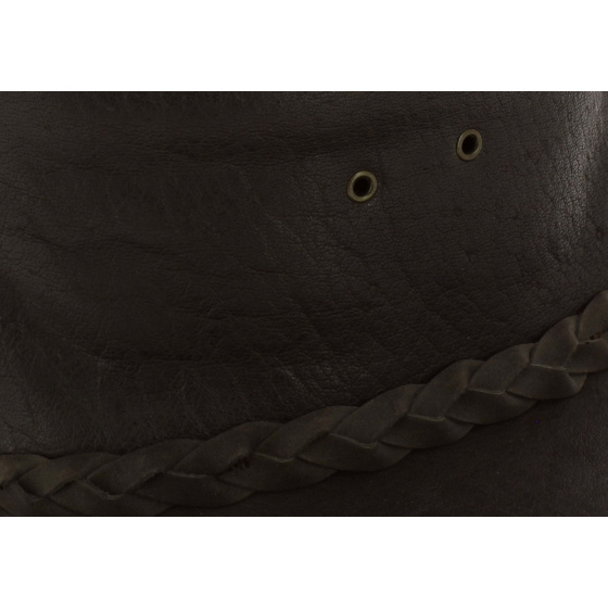 Chapeau Traveller Cuir Marron - Ayers Rock