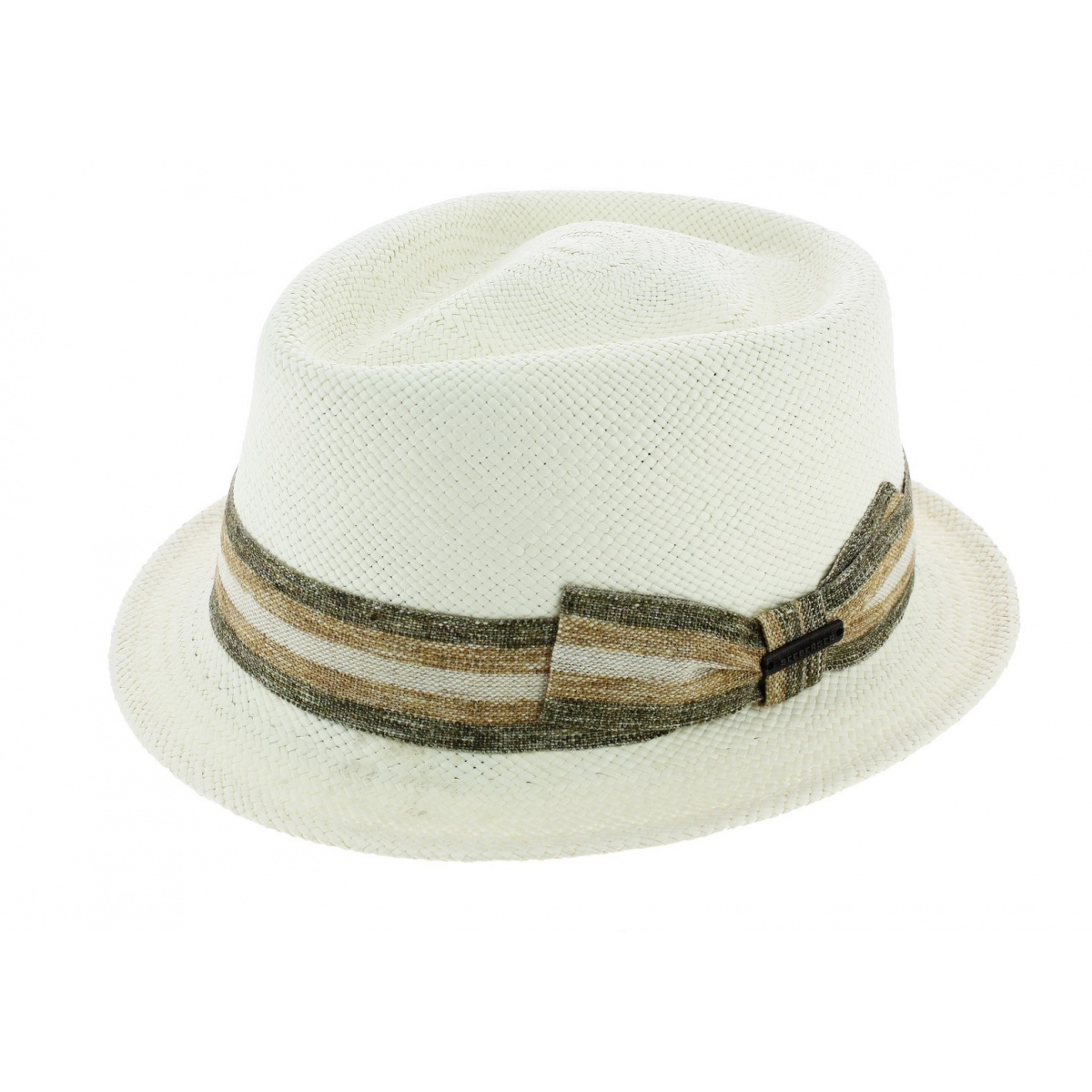 Hat Trilby Petit Bords Chico Panama Seeberger Reference 6957 Chapellerie Traclet