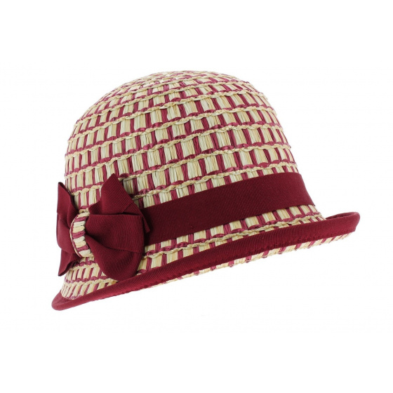 Imperia Bordeaux Cloche Hat - Anna Rizzo