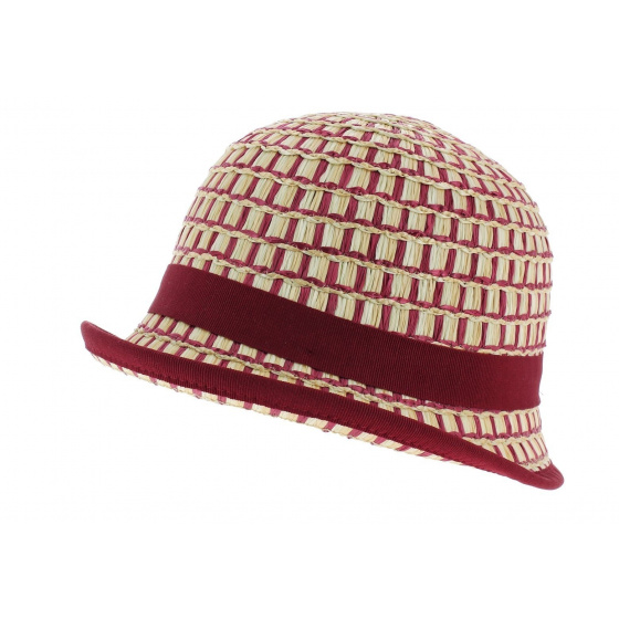 Chapeau Cloche Imperia Bordeaux - Anna Rizzo