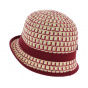 Imperia Bordeaux Cloche Hat - Anna Rizzo