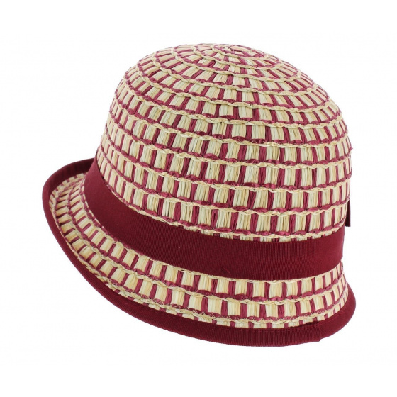 Chapeau Cloche Imperia Bordeaux - Anna Rizzo