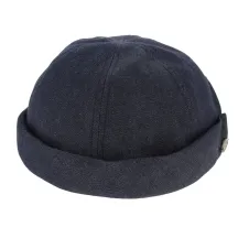 Navy Blue Cotton Docker Cooper Beanie - Mtm Reference: 5405 | Traclet Hat Shop