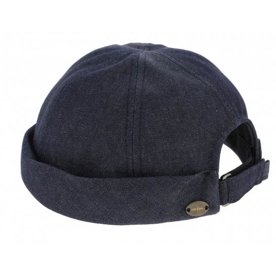 Bonnet Docker Cooper Coton Bleu Jean - Mtm Bonnet Docker Cooper Coton Bleu Jean - Mtm