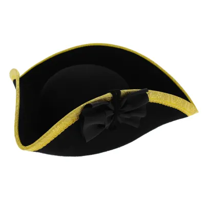 Chapeau Tricorne - Infanterie Feutre Laine Made In France   Reference : 1423 | Chapellerie Traclet