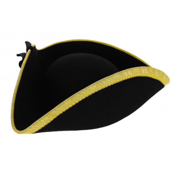 Chapeau Tricorne - Infanterie Feutre Laine Made In France