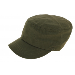 Army Kids Cotton Olive Cap - Result Headwear