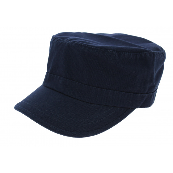 Blue Cotton Army Cap - BeechField