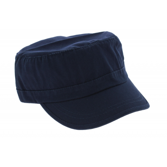 Casquette Army Coton Bleu - BeechField Casquette Army Coton Bleu - BeechField