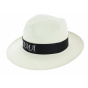 Fédora Roca Brava Panama Hat Embroidered Ribbon - Traclet
