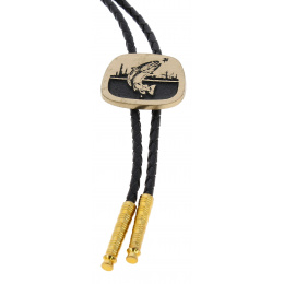 Golden Trout Bolo Tie