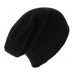 Oversize Acrylic Beanie Black - Beechfield