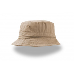 Forever beige cotton bucket hat - Atlantis
