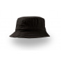 Black Forever cotton bucket hat - Atlantis