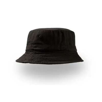 chapeau forme bob forever en coton noir Reference : 7006 | Chapellerie Traclet