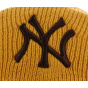 Yellow NY Yankees Acrylic Beanie - 47 Brand