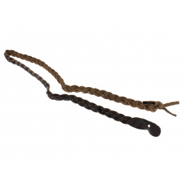 Garniture chapeau cuir marron - Aussie Apparel