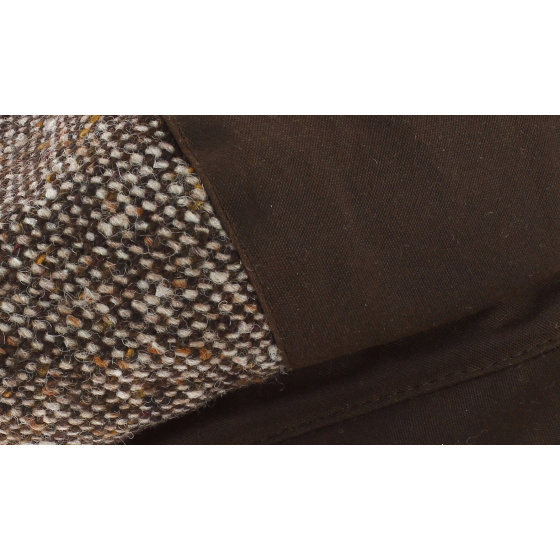 Newsboy Cap Ellie Waxed Cotton & Wool - Olney