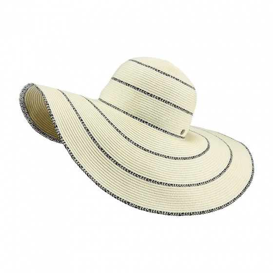 XXL Chia Straw Paper Wide-Brimmed Hat - Barts