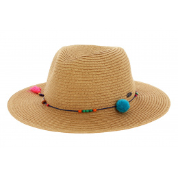 Magnolia traveler hat with navy trim - Barts