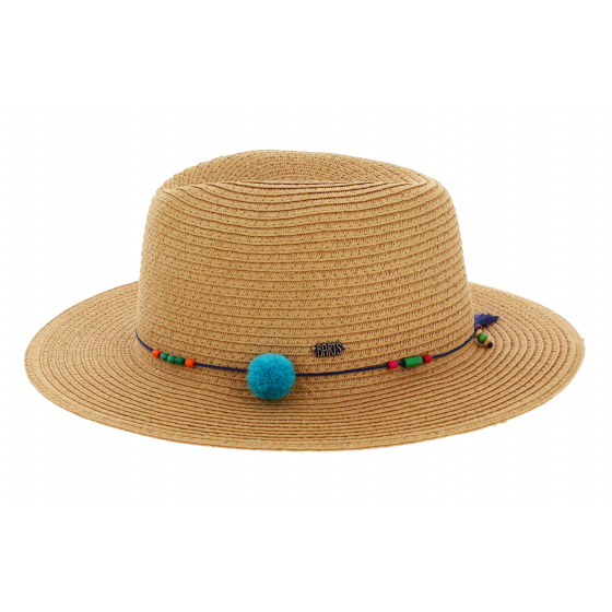 Magnolia traveler hat with navy trim - Barts