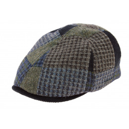 Texas Patchwork Wool Cap Blue - Stetson