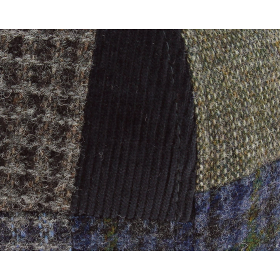 Texas Patchwork Wool Cap Blue - Stetson