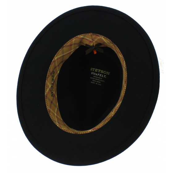 Chapeau Delaware Valrico Feutre Noir - Stetson