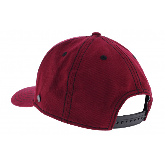Casquette Snapback California Brushed Twill Bordeaux - Stetson