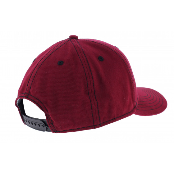 Casquette Snapback California Brushed Twill Bordeaux - Stetson