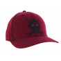 Burgundy California Brushed Twill Snapback Cap - Stetson