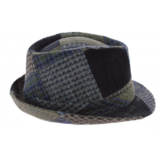 Boston Trilby Patchwork Wool Hat - Stetson