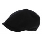 Black Wool Baron Hatteras Cap - Stetson