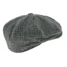 Casquette Irlandaise Wexford Laine Gris - Hanna Hats Reference : 7099 | Chapellerie Traclet