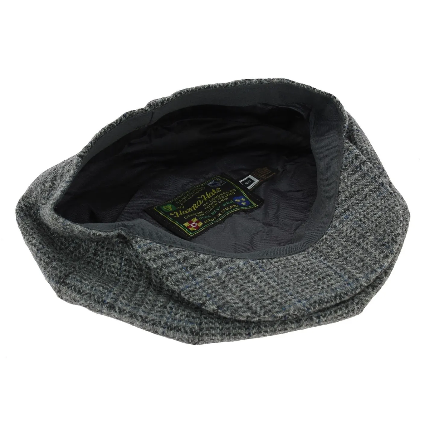 Casquette Irlandaise Wexford Laine Gris - Hanna Hats Reference : 7099 | Chapellerie Traclet