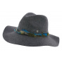 Alexia Traveller Hat Grey Wool Felt - Barts
