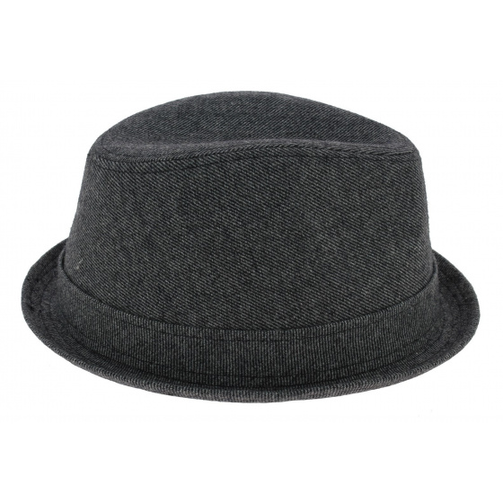 Anthracite Wool Player Peter Hat - Barts