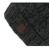 Bonnet Court Twister Turnup Acrylique Gris - Barts Reference : 7121 | Chapellerie Traclet