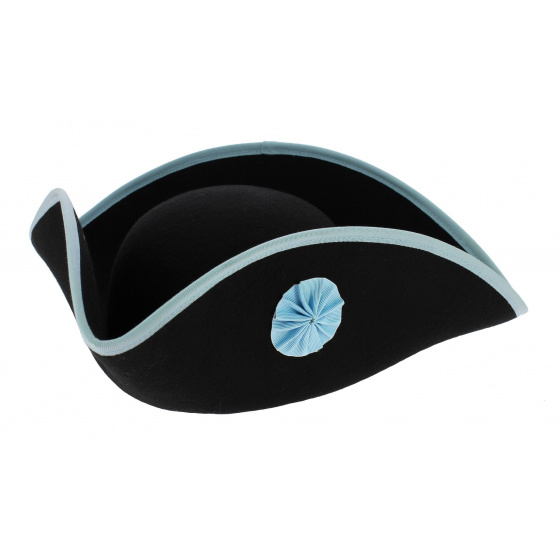 Freemason Tricorn Wool Felt Hat - Traclet