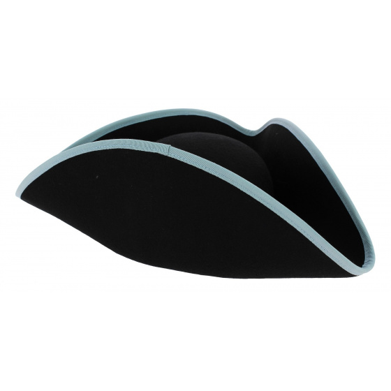 Freemason Tricorn Wool Felt Hat - Traclet