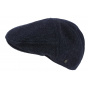 Flat Cap Denim Jean Coton Blue Stetson