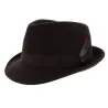 chapeau feutre elkader marron - Stetson Reference : 584 | Chapellerie Traclet