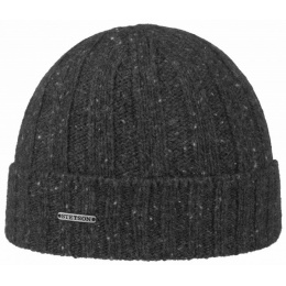 Palesto Wool Beanie Grey - STETSON
