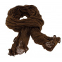 Dark Brown Twisted Cotton Cheche - Traclet