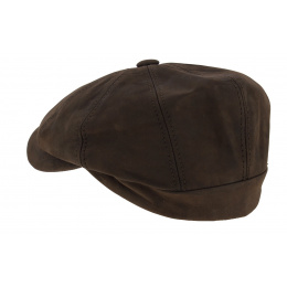 leather cap