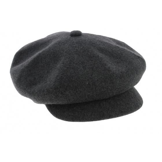 Casquette Gavroche Kangol Anthracite - Wool Spitfire