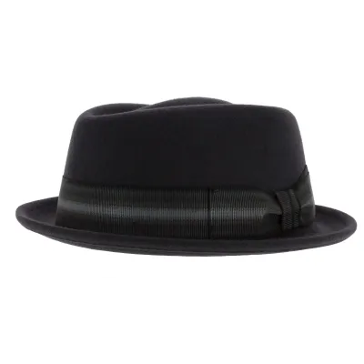 Grey felt Rocco hat Reference: 2463 | Traclet Hat Shop