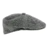 Wool Herringbone Cap Beret - Kangol-black Reference: 1103 | Traclet Hat Shop